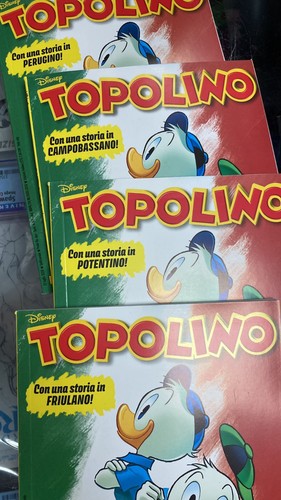 Topolino 3686 variant set - topolino,