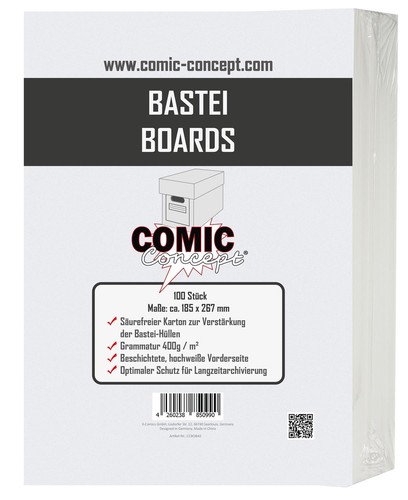 Comic concept bastei - concept, boards