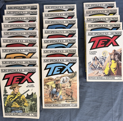 Tex albo speciale texoni - tex,