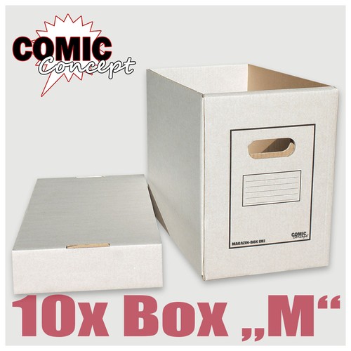 Comic concept 10x - comic, scatole