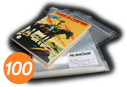 100 buste 176 - 176, fumetti